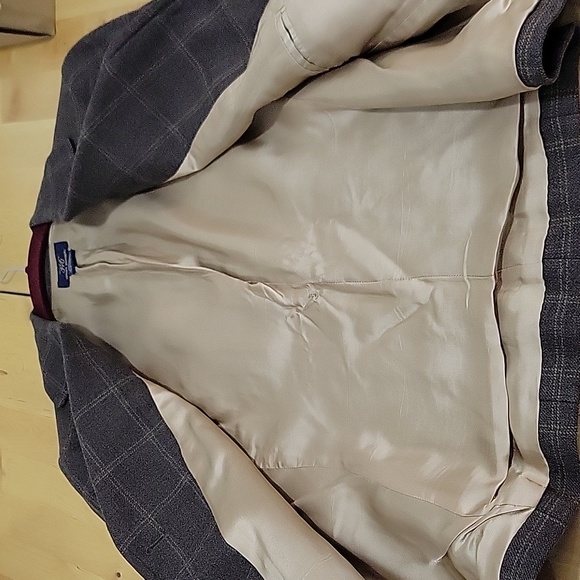 Brooks Brothers Wool Blazer Size 10 Brown - Picture 6 of 6